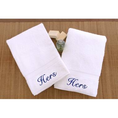 Personalized Bathroom Towel Set