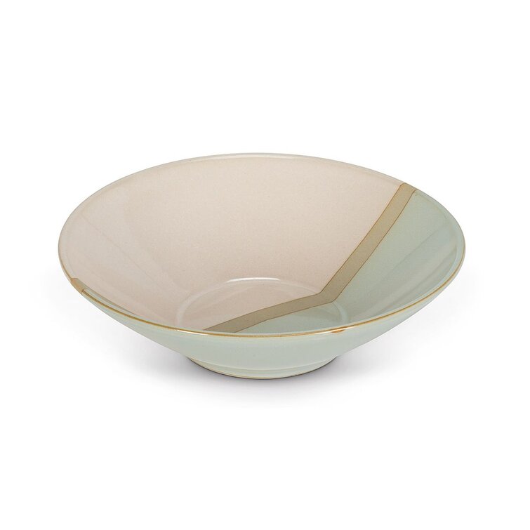 Shallow Footed Serving Bowl