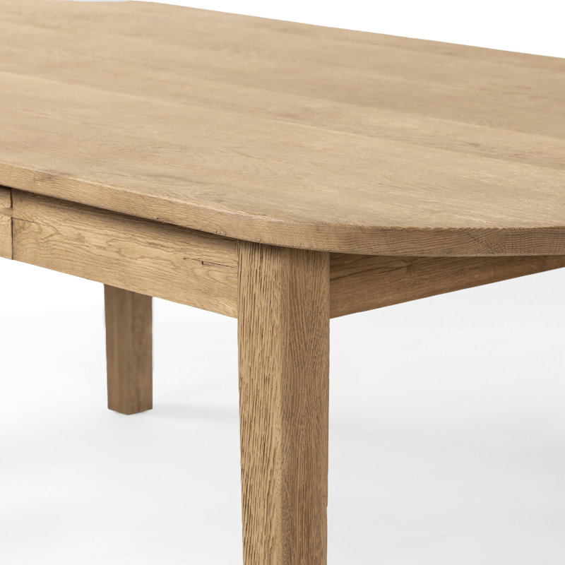 Megan Oval Solid Oak Dining Table