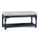 Summer Retreat Wicker Shelf Storage Bench