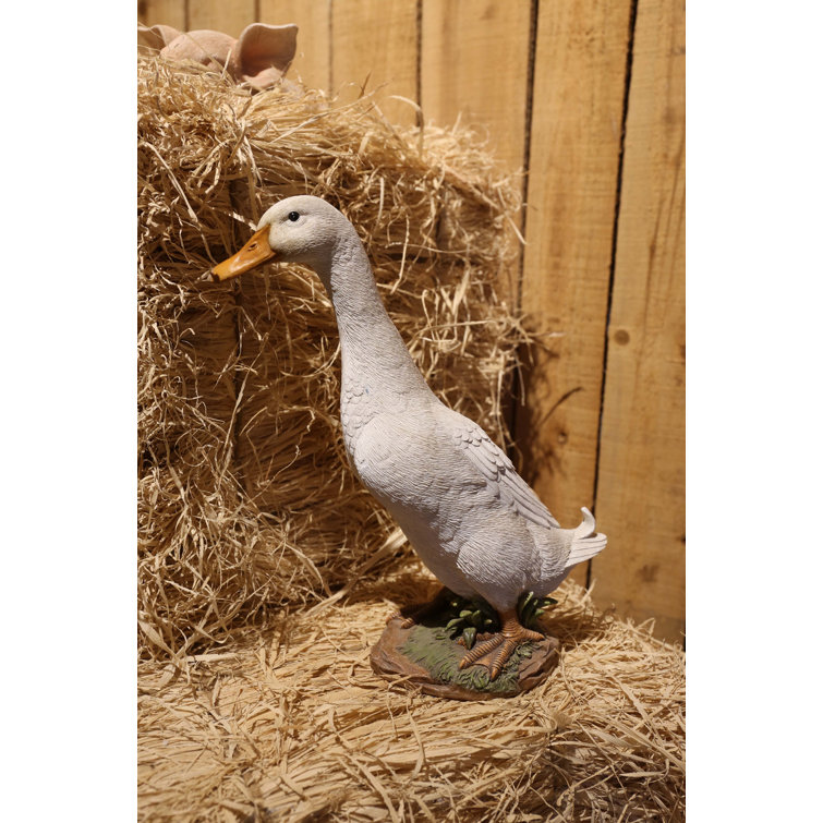 Male Mallard Duck Life Size Statue 