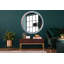 Huldar Glass Flat Wall Mirror