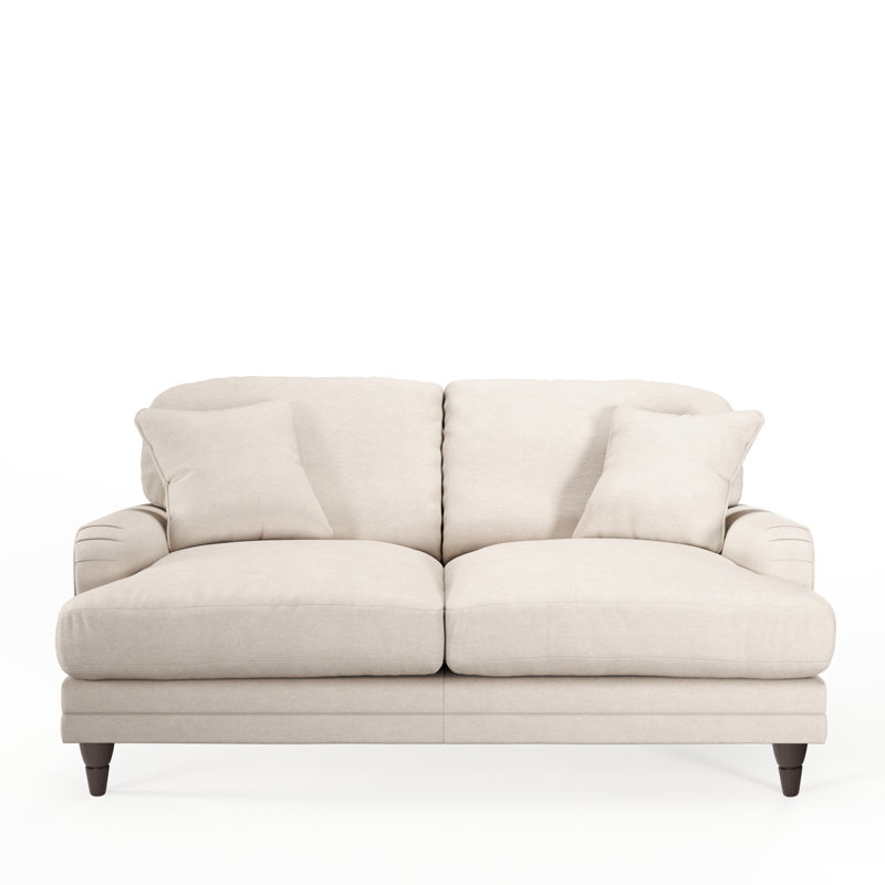 Adaku 2 Seater Sofa, Burnished Beech, Marble