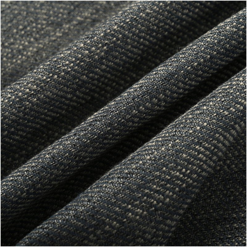 Canapé 3 places avec pieds en bois Mirod Comfy, moderne pour le salon et le bureau, Gris anthracite