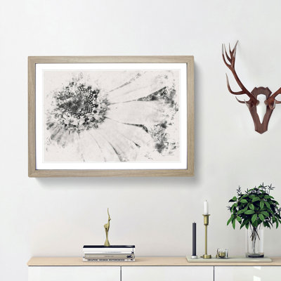 Pretty Flower - Single Picture Frame Print on MDF