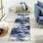 Jacleen Abstract Machine Woven Polypropylene Area Rug in Blue-166396348