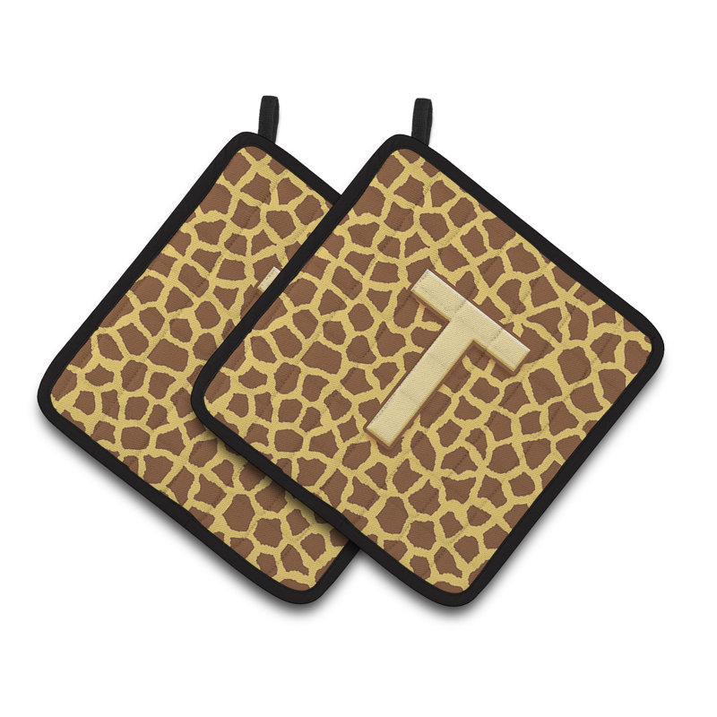 Brown/Yellow manique (ensemble de 2), T