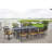 Carleton 9 Piece Dining Set with Cushion