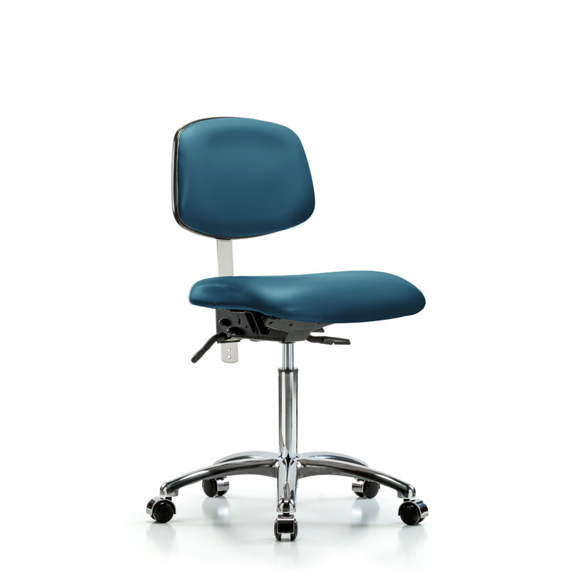 Laivi Vinyl Task Chair, Marine Blue