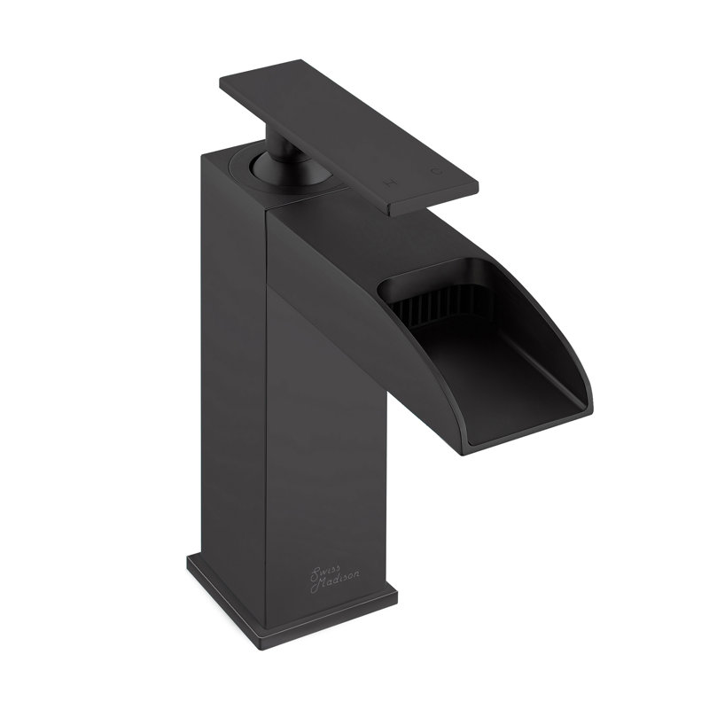 Robinet de salle de bain Concorde, Noir mat