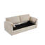 Canapé-lit confortable de 201 cm (79,13 pouces) avec fauteuil inclinable moderne et multifonctionnel pour le salon