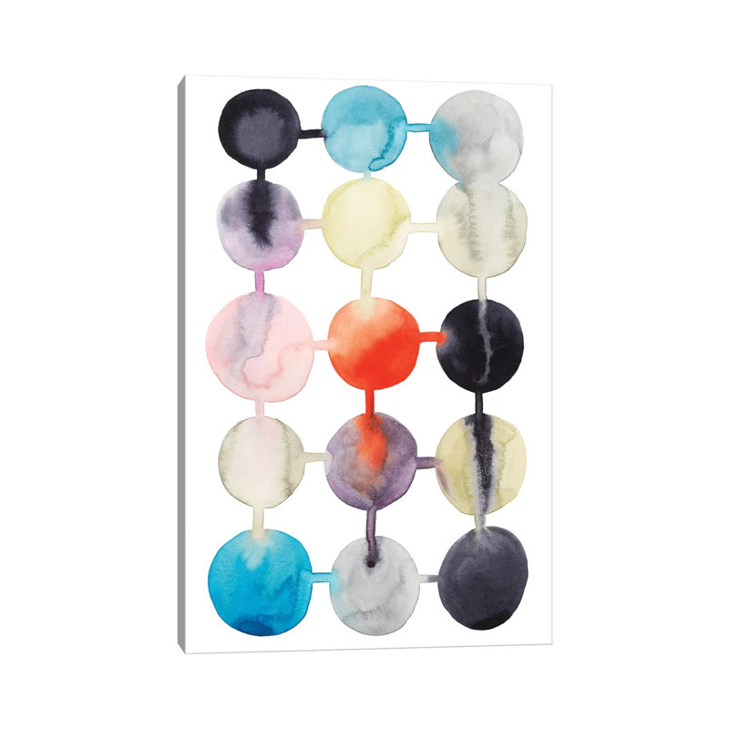 Connect The Dots II by Grace Popp - Wrapped Canvas Painting, 66.04 cm H x 45.72 cm W