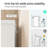 Commode double 6 tiroirs 47,2 po Antasek-203504880