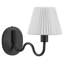 Applique murale ondulée noire Wave-101991392