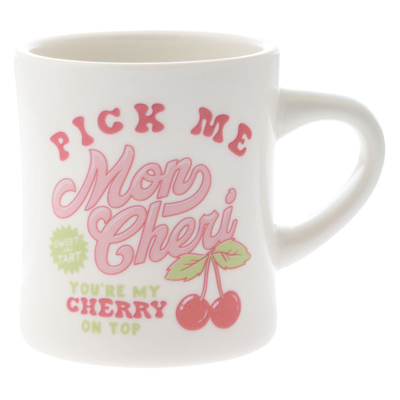 DINER MUG  CHERRY
