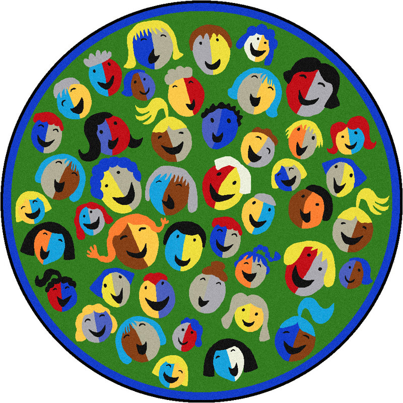 Tapis Just for Kids, Rond 7 pi 7 po