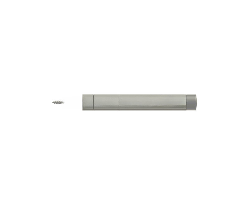 Kick Stop, Brushed Nickel