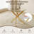 Round Glass Dining Table with Gold Legs (35.5")-1734255159
