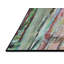 Tapis vert/bleu à motifs-472774626