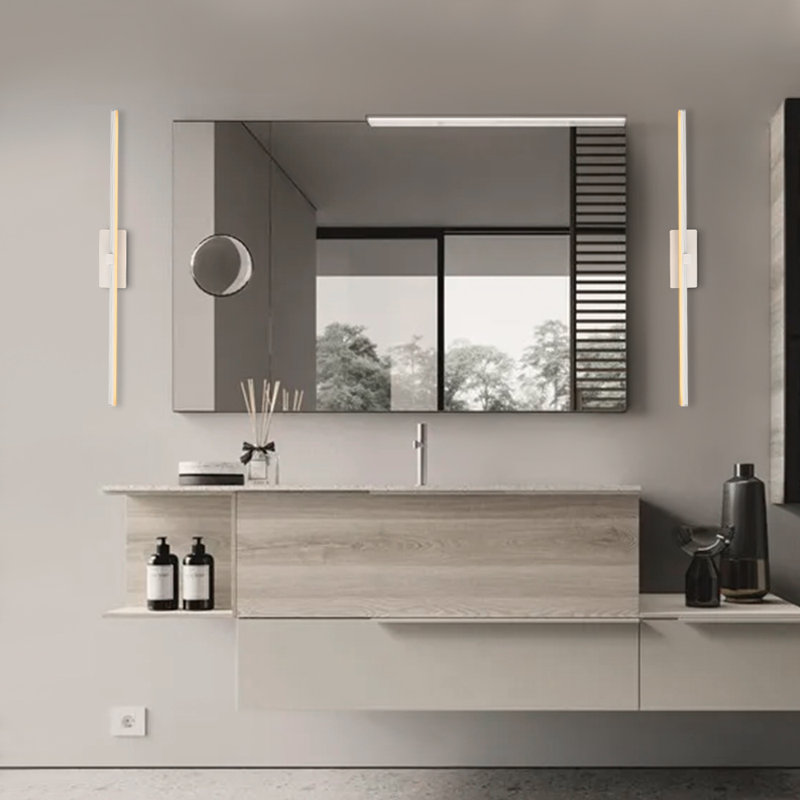 Radka Bathroom LED Vanity Light, White