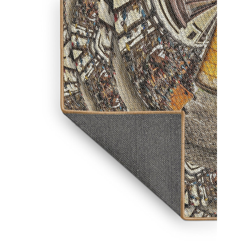 Tapis brun, Rectangle 5 pi x 7 pi