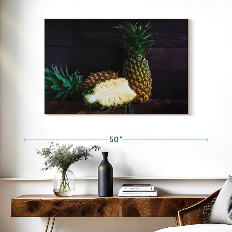 Yarlin Delicious Pineapple, 26" H x 39" W