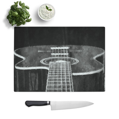 Acoustic Guitar Vol.3 Painting Chopping Board