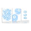 3 Piece Wrapped Canvas Wall Art-479112083