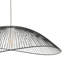 18cm H Metal Bowl Pendant Shade in Matt Black