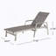 Ensemble de chaises longues en aluminium Oxton