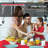 Soozier Mini Ping Pong Table Set for Outdoor and Indoor-114347785