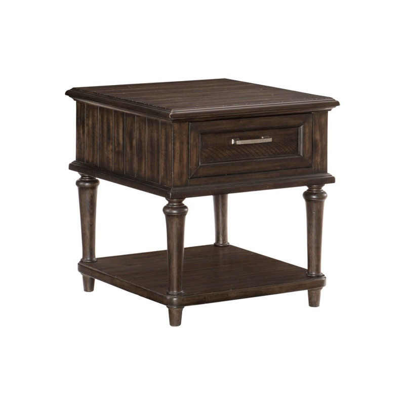 Table de bout Takyrah, Gris anthracite
