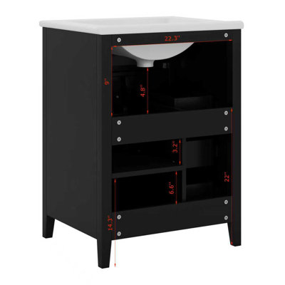 Armoire de rangement moderne avec tiroirs Modern