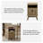 Cabral 1-Drawer Filing Cabinet - Vertical Letter Size Storage-959574977