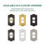 Meadows 1-Gang Duplex Outlet Wall Plate-335569567