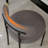 Sherpa Upholstered Metal Dining Chairs-1389094372-1355078510
