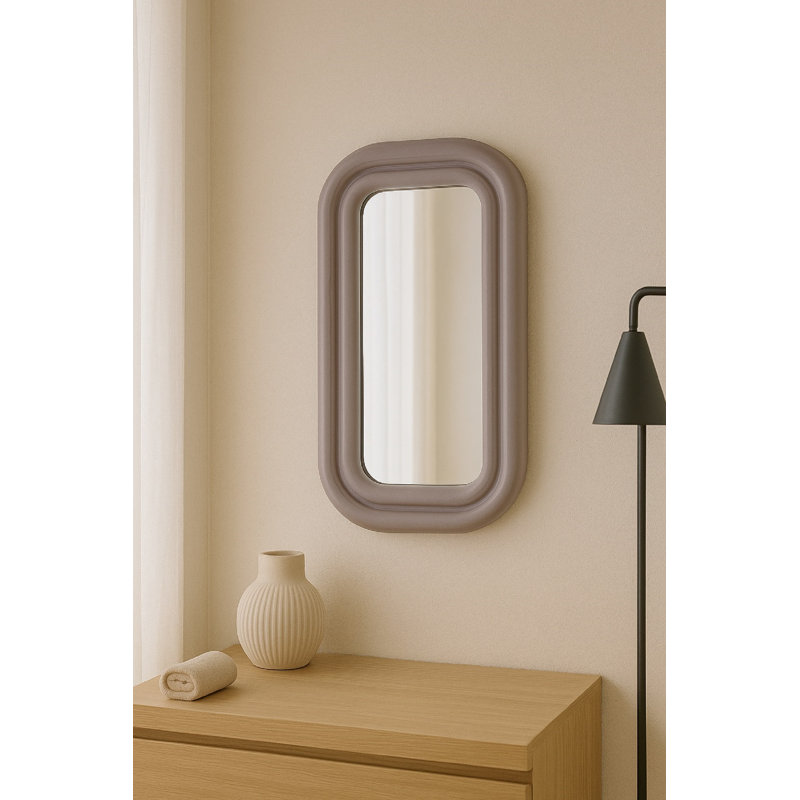 Mirror Aluminium MDF Gray