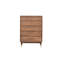 Armoire de rangement simple en bois massif