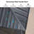 12 pi. L 20 pi. D Solarium en aluminium