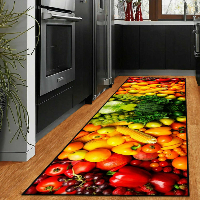 Eggett Fruit Kitchen Mat