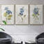 Lin bleu géranium 3 pièces-97758295-97758297