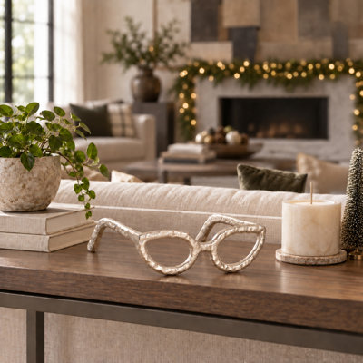 Secor Metal Eyeglasses Sculpture
