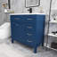 Meuble-lavabo simple 36 po avec plateau-371552362