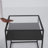 Duran Glass Top End Table