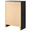 Commode de chambre noire à 6 tiroirs-472414465