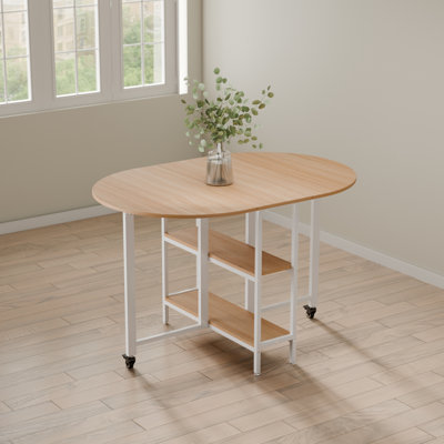 Mobile Folding Dining Table