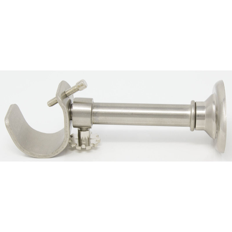Perryman Zinc Steel Mounting Bracket, Brushed Steel
