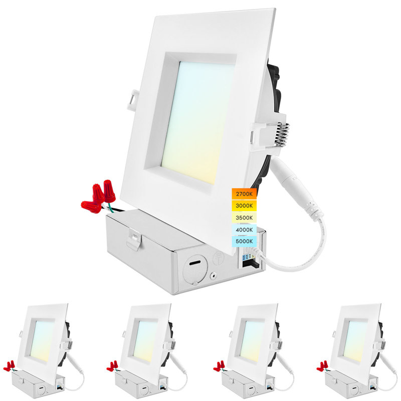 6 in. Tunable 18 W Dimmable LED Canless