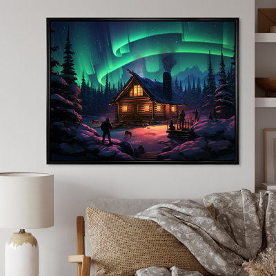 «Canadian Boreal Ballet 2 - Northern Lights», art mural