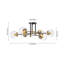 Glass Bubble Sputnik Semi Flush Chandelier -1475392958